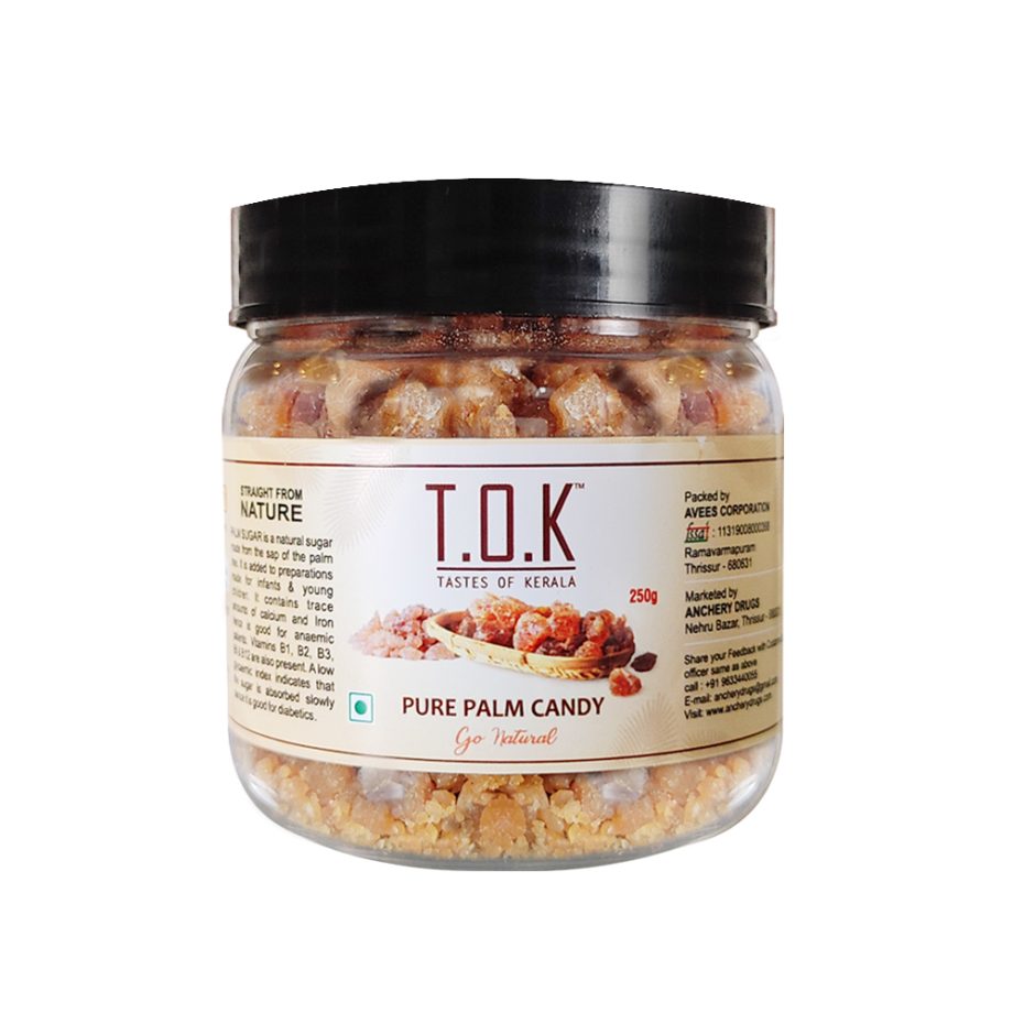 TOK (Tastes of Kerala) Pure Palm Candy - 250 gms