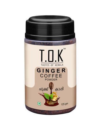 TOK TASTES OF KERALA Dry Ginger Coffee Powder, Chukku Kappi 125 gm