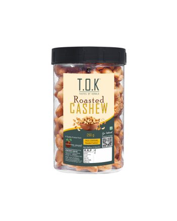 TOK (Tastes Of Kerala) Roasted Cashew Nuts Spicy Salted 250g