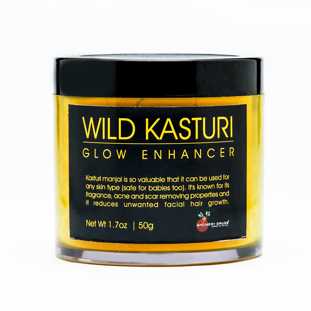 Wild Kasturi Turmeric Powder / Kasturi Manjal / Kasturi Haldi Powder / Ayurvedic Face Pack 50G