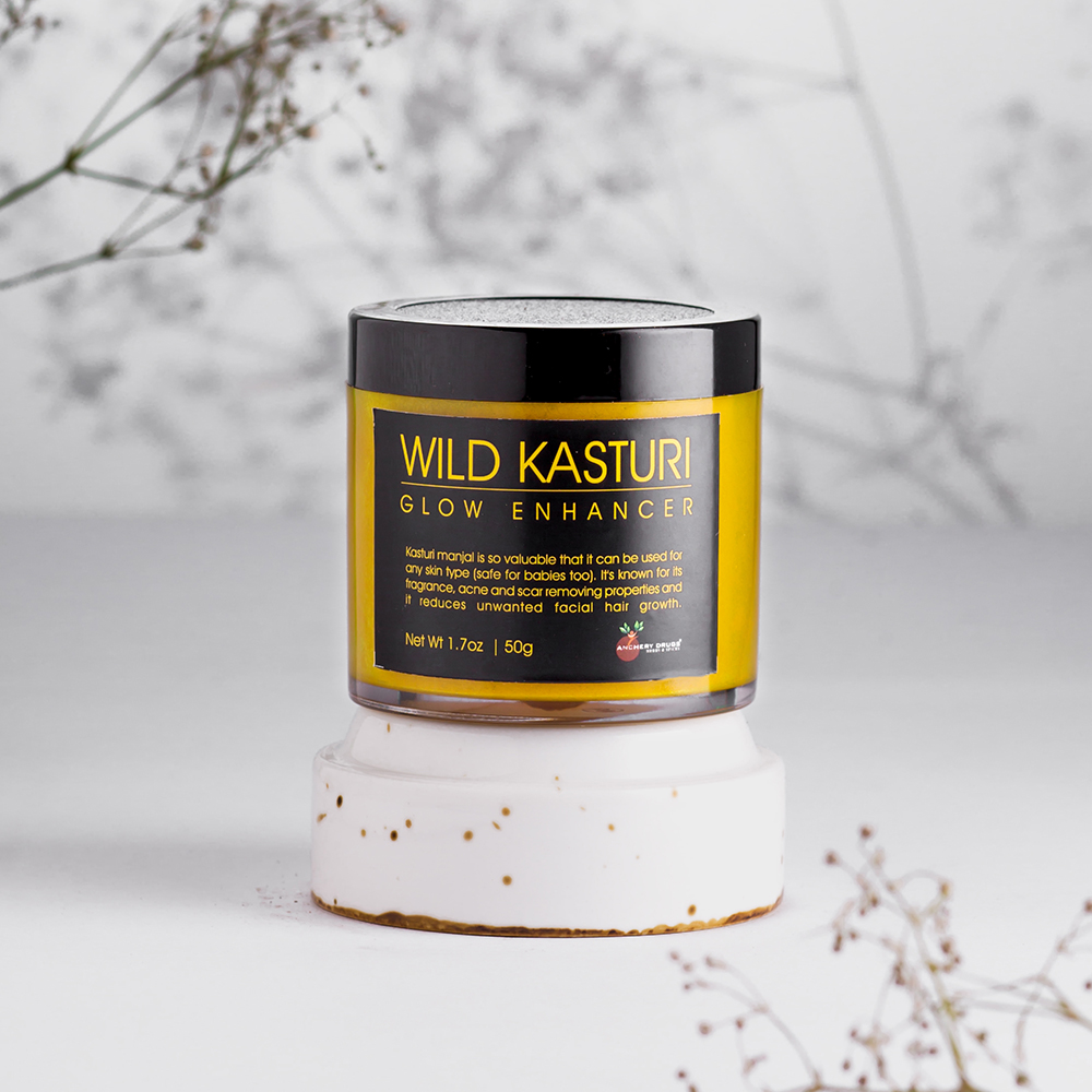 Wild Kasturi Turmeric Powder / Kasturi Manjal / Kasturi Haldi Powder / Ayurvedic Face Pack 50G