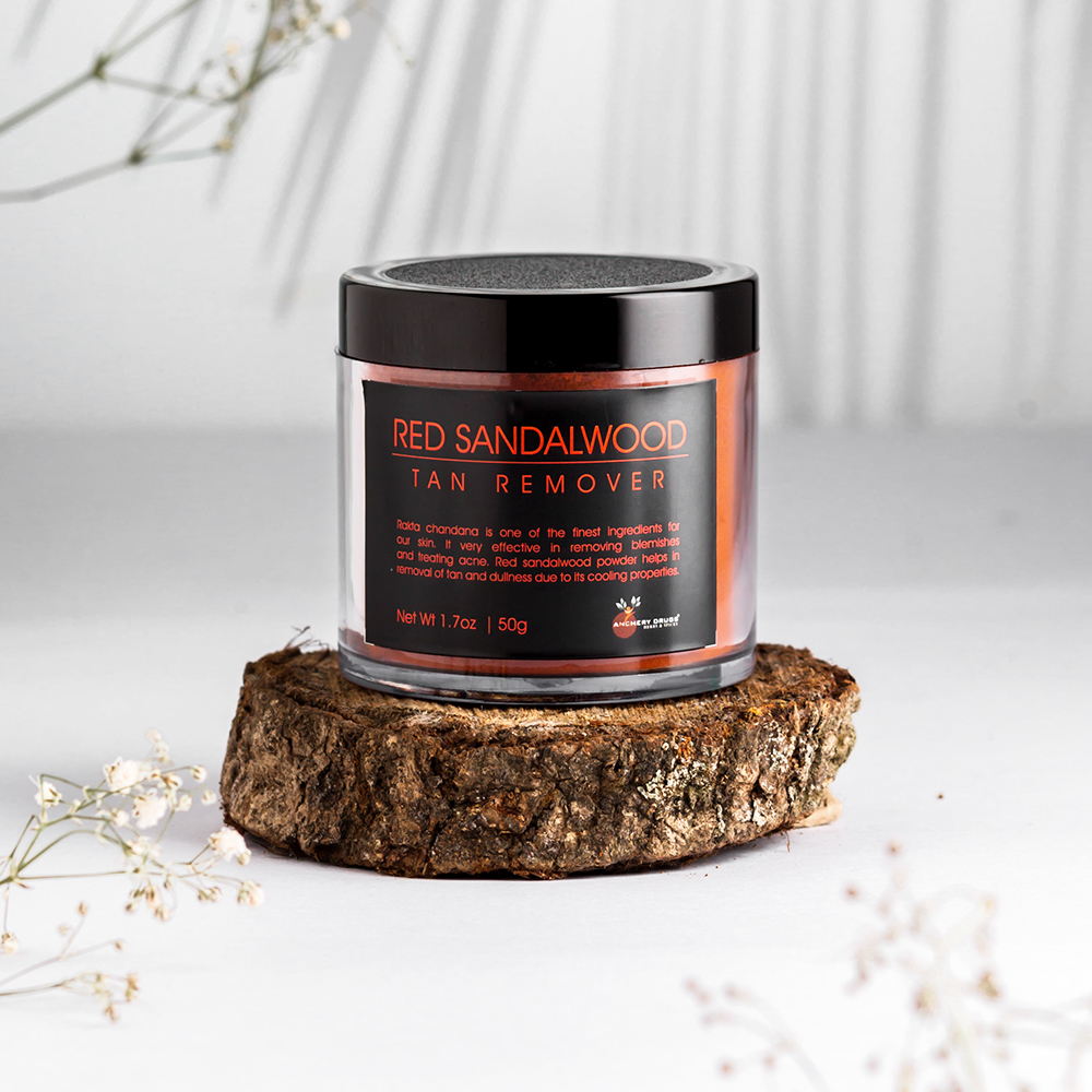 Ayurvedic Red Sandalwood Powder / Lal Chandan / Rakta Chandana Powder / 100% Natural Face Pack 50G